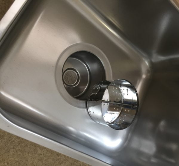 Innmatingsbenk med1 kum 80 cm Dybde Proff AISI 304 – Hetteoppvaskmaskin