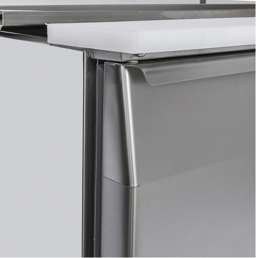 Saladette 3 dører med lokk CR93A Saladette 3 dører med lokk CR93A – Cool Head