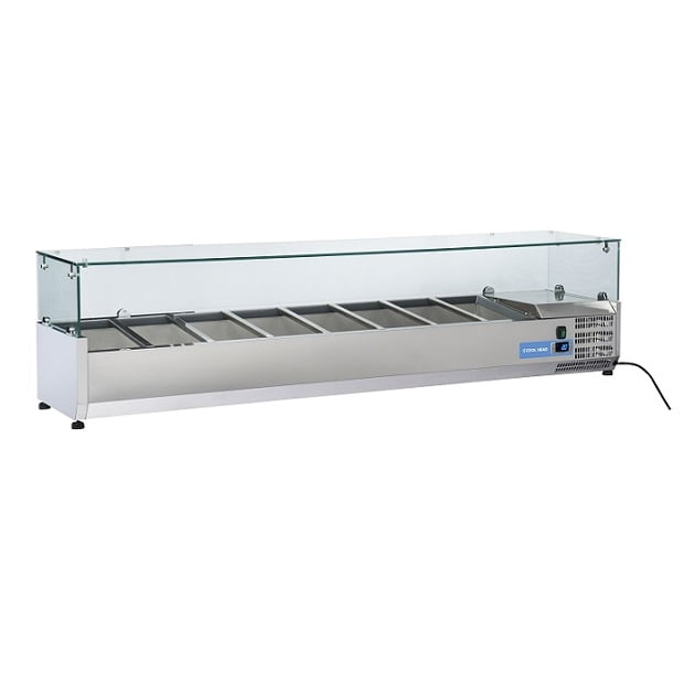 Kjølerenne 180 cm. 8x GN1/4