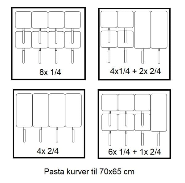 Pastakoker 40 liter Modular 70×65 – Modular