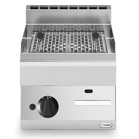 Lavasteinsgrill gass Støpejernsrist Modular 40×65 cm