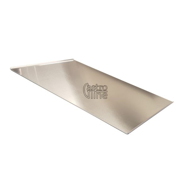 Bakebrett Aluminium 60×40 Lavkant på kortsider 112084 Bakebrett Aluminium 60×40 Lavkant på kortsider 112084 – Bakebrett og rister