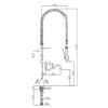 Forspyledusj benkmontering 3S.2403.19N.KC9 Forspyledusj benkmontering 3S.2403.19N.KC9 – Blandebatteri - spyledusj - Glassfyller