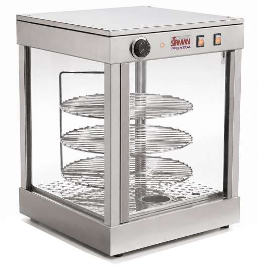 Varmemonter for pizza 3 hyller Ø40 Sirman D42 Varmemonter for pizza 3 hyller Ø40 Sirman D42 – Pizza Varmemonter