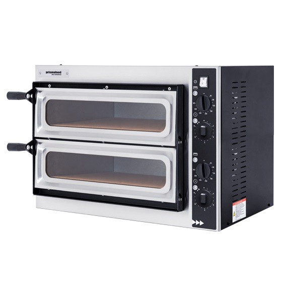 Pizzaovn BASIC 2/40GL 2xØ35 57×50 cm