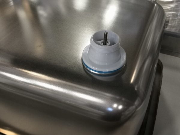 Innmatingsbenk med1 kum 80 cm Dybde Proff AISI 304 – Hetteoppvaskmaskin