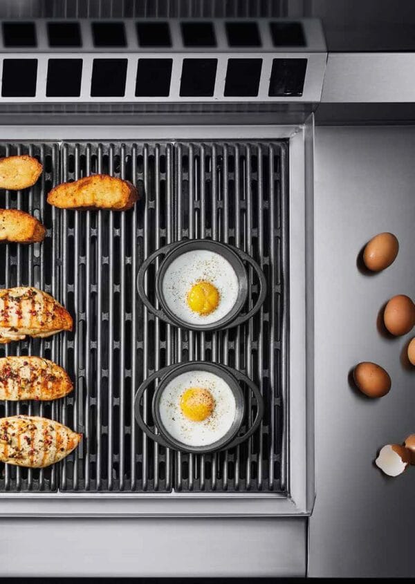 Gassgrill Støpejernsrist Modular 40×65 cm Gass grill