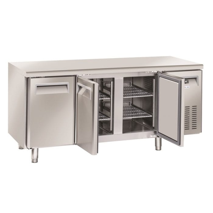 Kjølebenk 3 dører QR 3100 -2 / +8°C