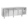 Kjølebenk 4 dører QR 4100 -2 / +8°C Bakeri – Pizzabenk 4 dører for bakeplater 60×40 cm PA4100
