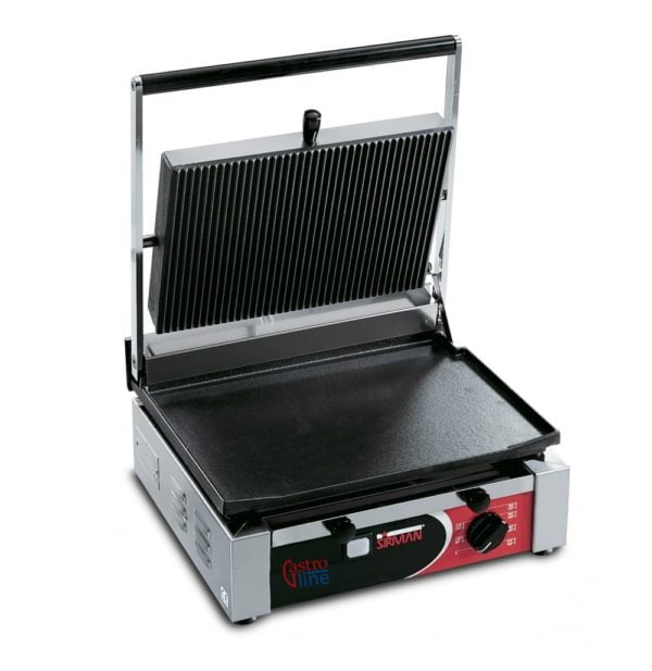 Pressgrill Stekeflate 35,5×25,5 cm. Sirman Cort – Pressgrill - Toaster - Salamander