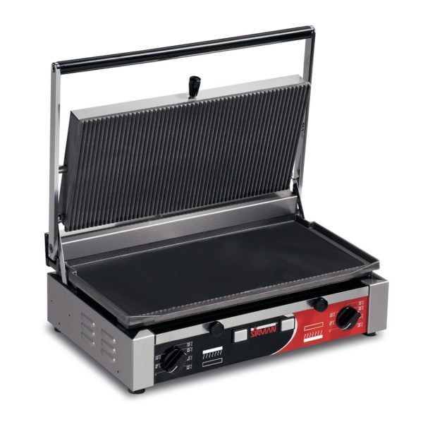 Pressgrill Stekeflate 50×25,5 cm. Sirman PDC – Pressgrill - Toaster - Salamander