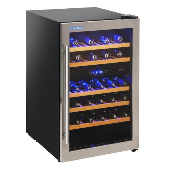 Vinskap 2 kjølesoner Temperatur 5 -10 / +10 – 18°C CW36DT Vinskap 2 kjølesoner Temperatur 5 -10 / +10 – 18°C CW36DT – Cool Head