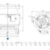Viftemotor AC Ø500 mm 8251 m³/t – Kanalvifter