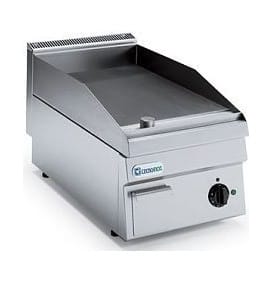 Flatgrill Slett krom stekeflate RM Gastro 40×73 cm: En driftsikker hverdagshjelper for det travle kjøkkenet