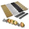 Baguette display stativ 58×17 cm – Displaybrett / Utstilling brett