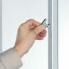 Hyllereol i 4 plan Aluminium og plast Høyde 167 cm – Hyllereol
