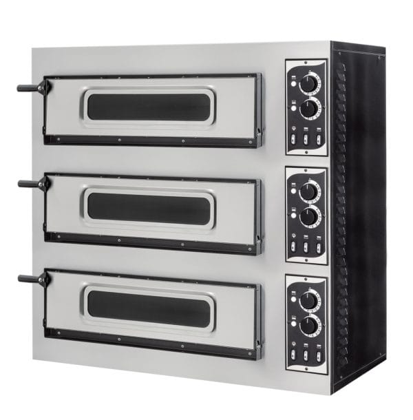Pizzaovn BASIC 3/50V 3xØ45 cm 91,5×69 cm Pizzaovn BASIC 3/50V 3xØ45 cm 91,5×69 cm