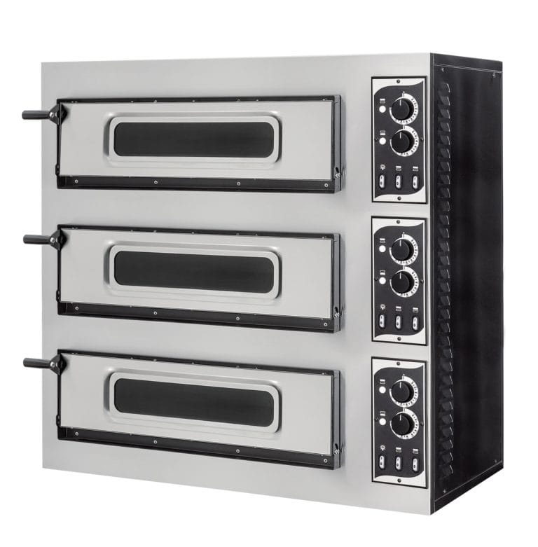 Pizzaovn BASIC 3/50V 3xØ45 cm 91,5×69 cm