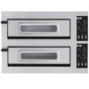 Pizzaovn BASIC 2/50V4T 2xØ45 cm 91,5×69 cm Pizzaovn BASIC 2/50V4T 2xØ45 cm 91,5×69 cm – Elektrisk pizzaovn