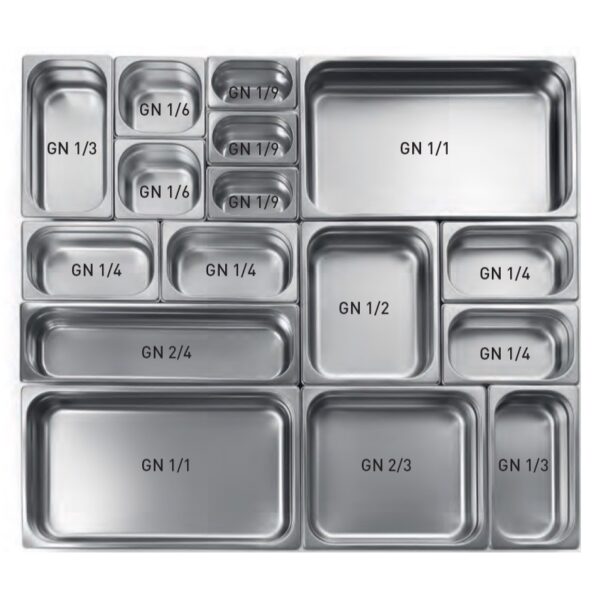 Kantiner GN 2/1 650 x 530 mm – GN kantiner - Robust kvalitet