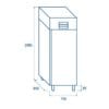 Kjøleskap 650 l. Cool Head QR7 – Cool Head