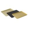 Displaybrett / Utstilling brett Sortfarget – kant 10 mm – Serveringsbrett