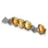 Rundstykker display stativ 58×8,5 cm – Displaybrett / Utstilling brett