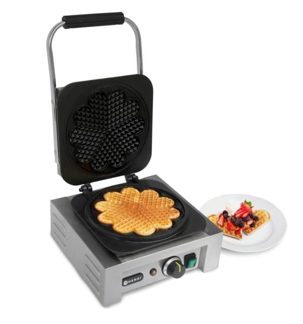 Vaffeljern 5 hjerter Vaffeljern 5 hjerter – Pølse - Vaffel - Crepe