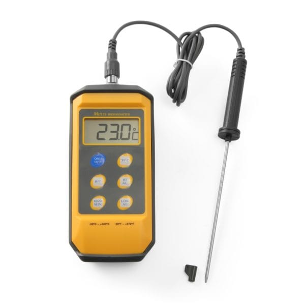 Termometer Med avtagbar føler 271407 – Vekt - Timer - Termometer