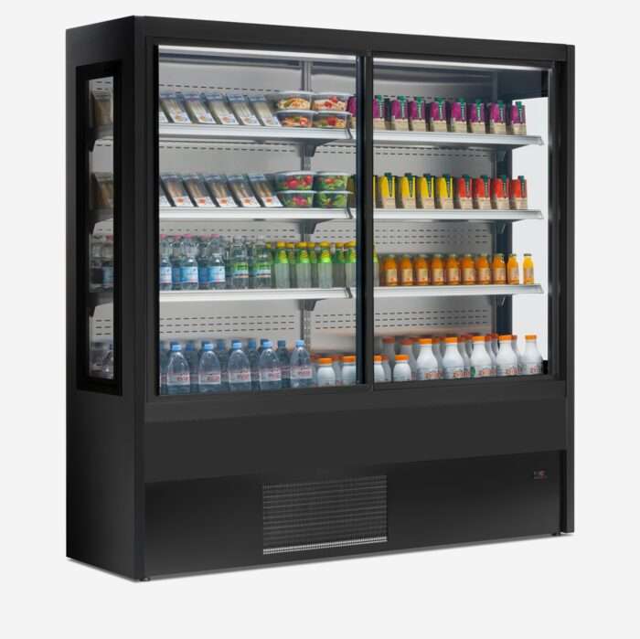 Kjølereol Olimpo 120 cm Temperatur +3°C / +8°C Dybde 57 Høyde 200 cm