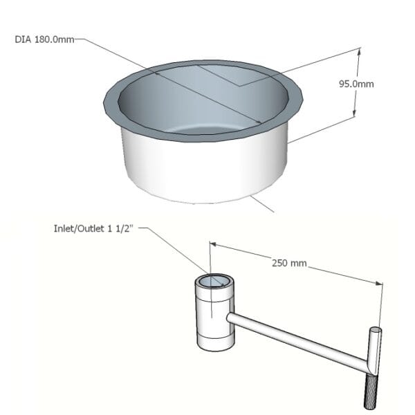 Oppvaskbenk 1 kum – Oppvaskbenk