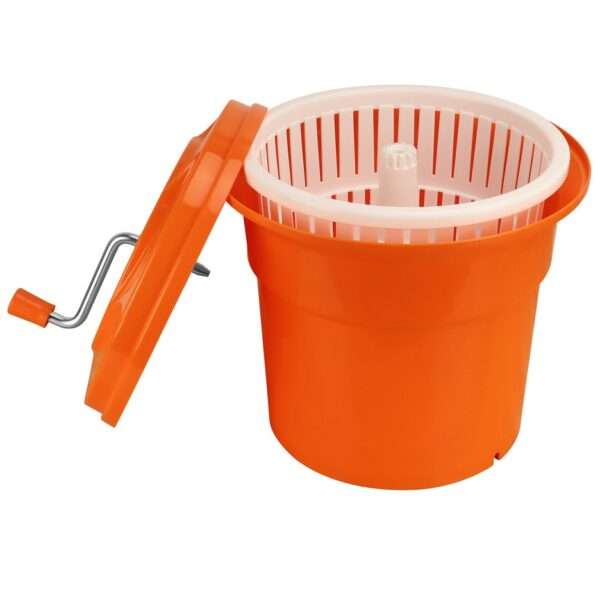 Salat spinner 12 liter Salat spinner 12 liter – Salatspinner - Stålbøtte