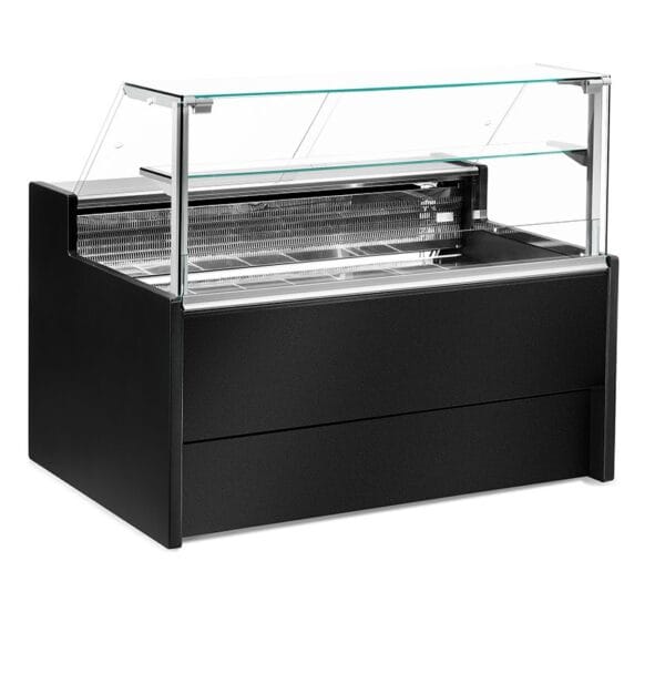 Kjøttdisk PORTHOS Temperatur 0°C / +2°C Dybde 109 Høyde 128 cm – Ferskvaredisk / Eksponeringsdisk