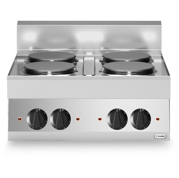 Koketopp 4 plater Modular 70×65 cm – Koketopp - elektrisk koketopp