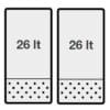 Gass pastakoker 2x 26 liter Modular 80×73 cm – Pastakoker