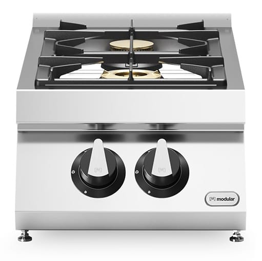 Gass koketopp 2 bluss 9,5 kW Modular 40×73 cm