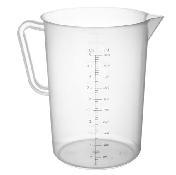 Målebeger 1 l. 567203 Målebeger 5 l. 567500