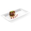 Serveringfat Bankettbrett Hvit melamin – Displaybrett / Utstilling brett