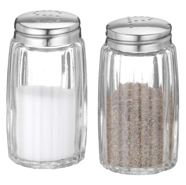 Bordskilt Reserved Salt og pepperbøsse sett