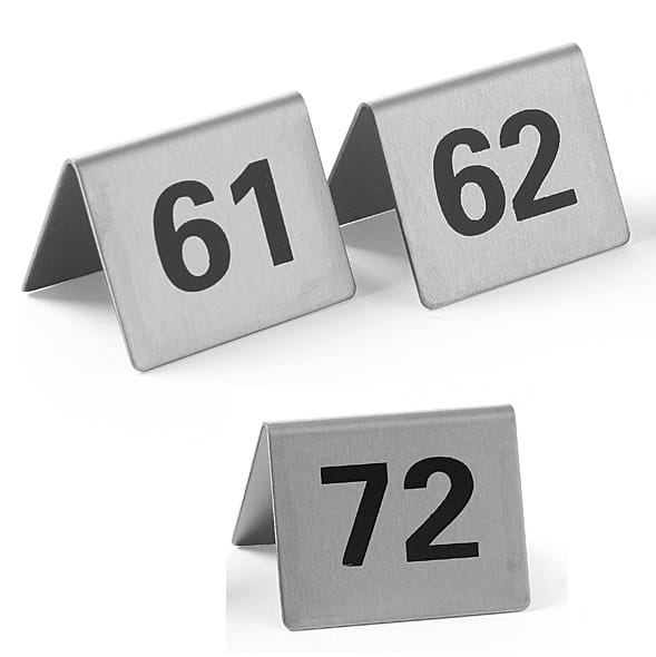 Bordnummer 61~72
