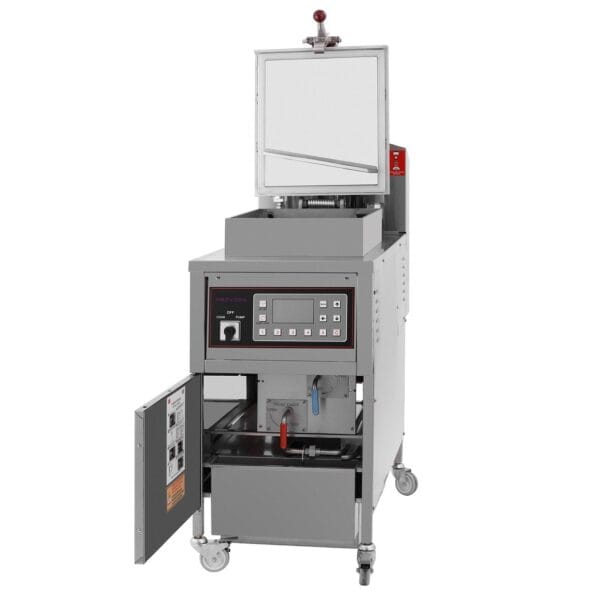 Elektrisk Trykk frityrkoker 5,5 kg / 10 min. Makfry 1025PD Elektrisk Trykk frityrkoker 5,5 kg / 10 min. Makfry 1025PD – Fried & Broasted Chicken