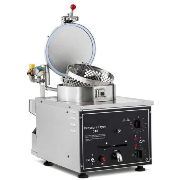 Elektrisk Trykk frityrkoker 2,2 kg / 10 min. MF518 Elektrisk Trykk frityrkoker 2,2 kg / 10 min. MF518 – Fried & Broasted Chicken