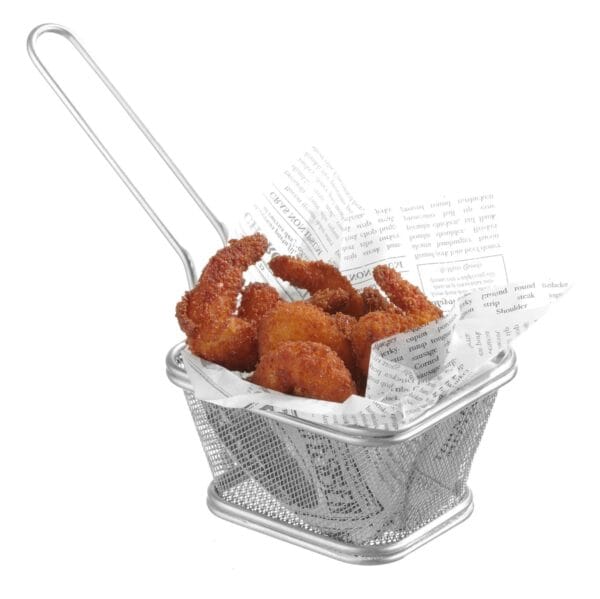 Snack kurv 10,5x9x(h)6 425664 – Frityr tilbehør