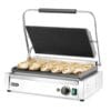 Pressgrill Riflet stekeflate 45×27 cm. Hendi 263624 – Pressgrill - Toaster - Salamander