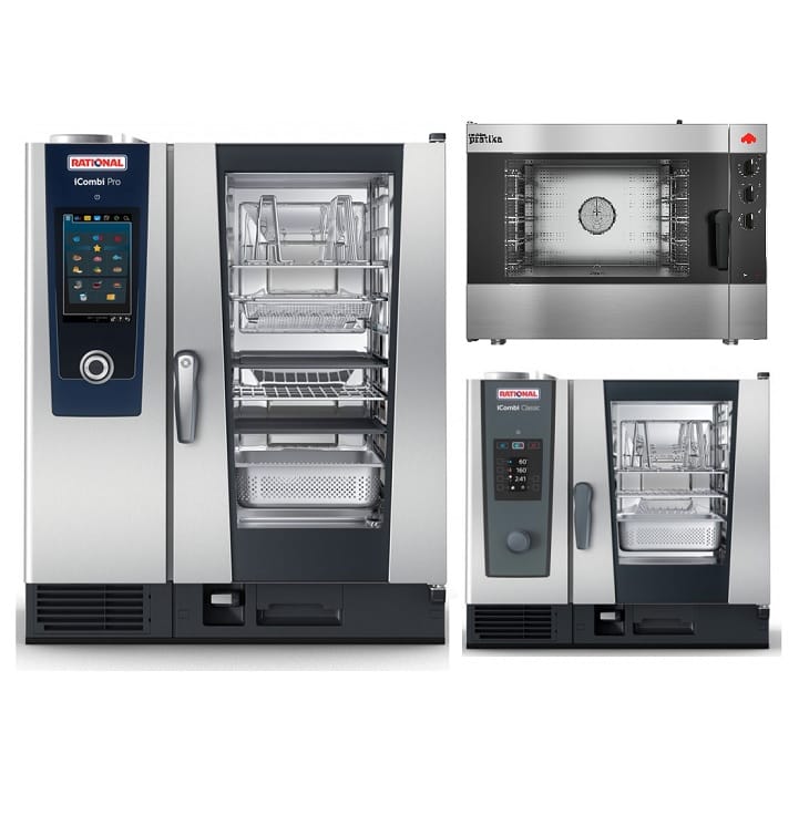 Kombidamper Rational iCombi Classic 6 i profesjonelle kjøkken