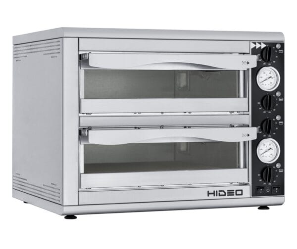 Pizzaovn HIDEO 2 2xØ35 59,5×50 cm pizzaovn