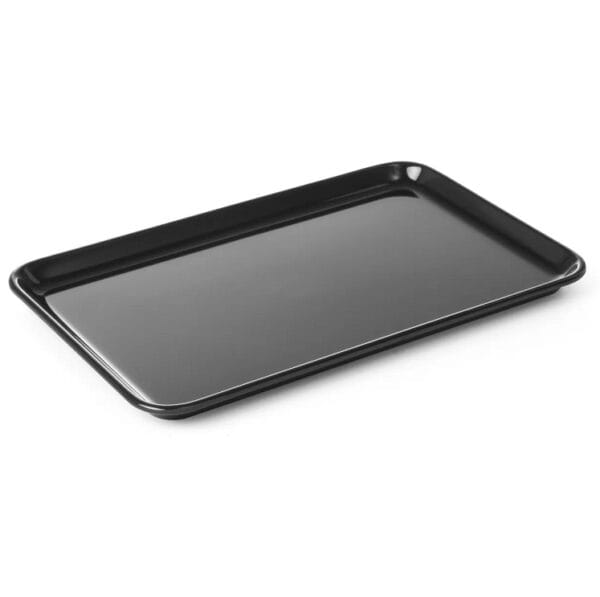 Serveringsbrett Sort Melamin – Displaybrett / Utstilling brett