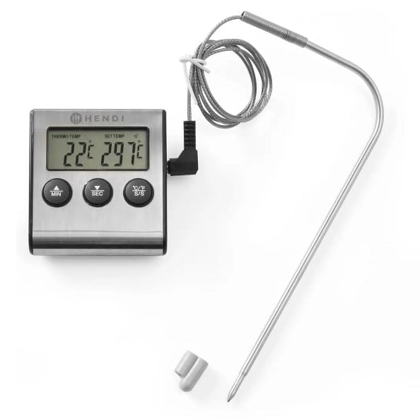 Steketermometer med timer 271346 Steketermometer med timer 271346 – Vekt - Timer - Termometer