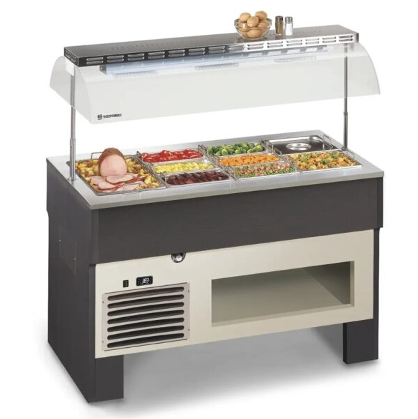 Varmbuffet PROXIMA 3 – 4 – 6 GN – Kjølebuffet / Varmbuffet