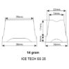 Isbitmaskin 25 kg/24 h Binge 6 kg SS25 Isbitmaskin 25 kg/24 h Binge 6 kg SS25 – Icetech